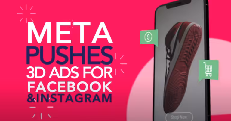 Meta pushes for 3D ads of Facebook and Instagram